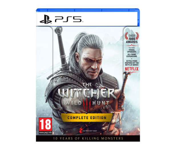 PlayStation Wiedźmin 3 Dziki Gon - Edycja Kompletna + Jubileuszowy Steel 5908305250463 / cenega - 1363537 - zdjęcie